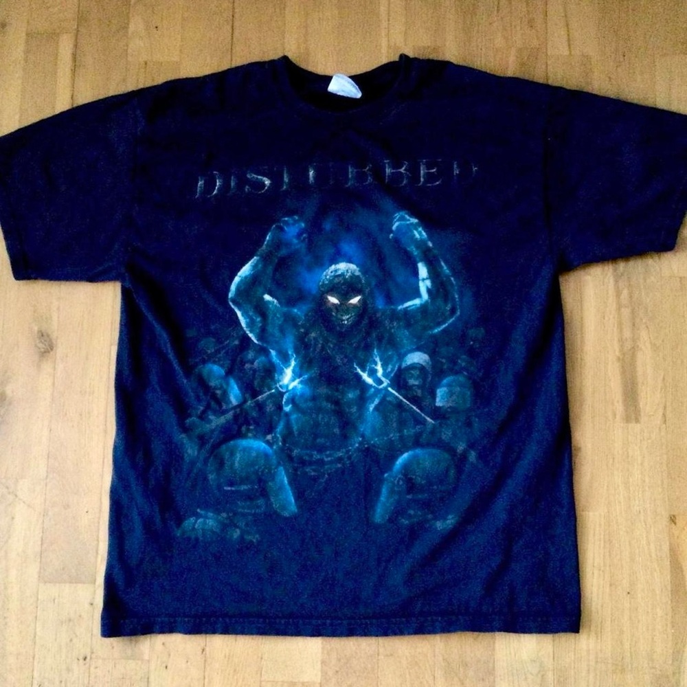 2004 Vintage Disturbed Shirt L